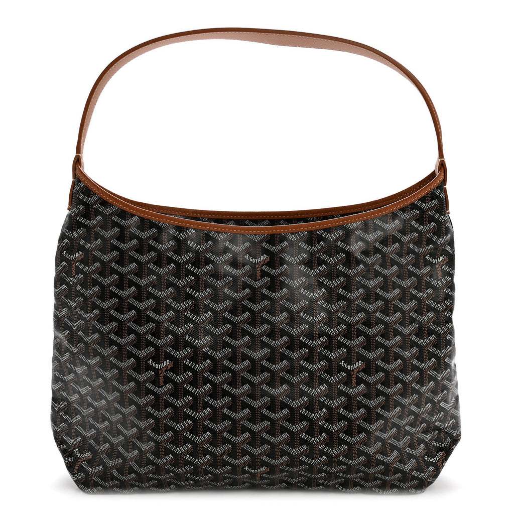 Goyardine Boheme Hobo Black Gold