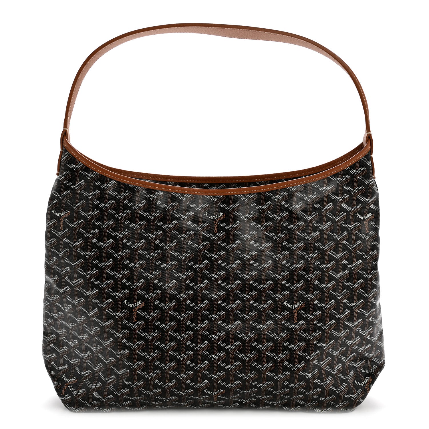 Goyardine Boheme Hobo Black Gold