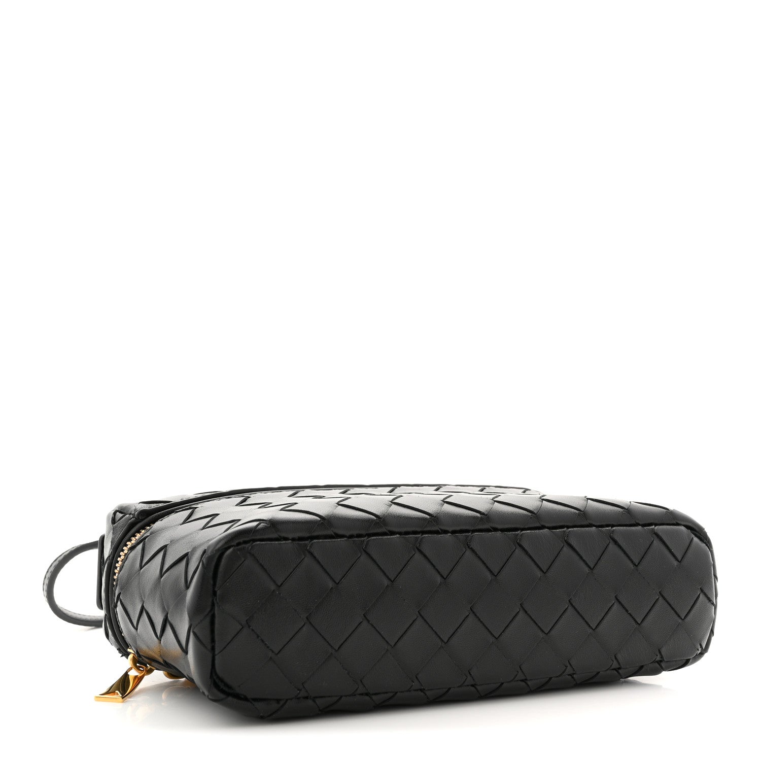 Calfskin Intrecciato Bang Bang Vanity Case Black
