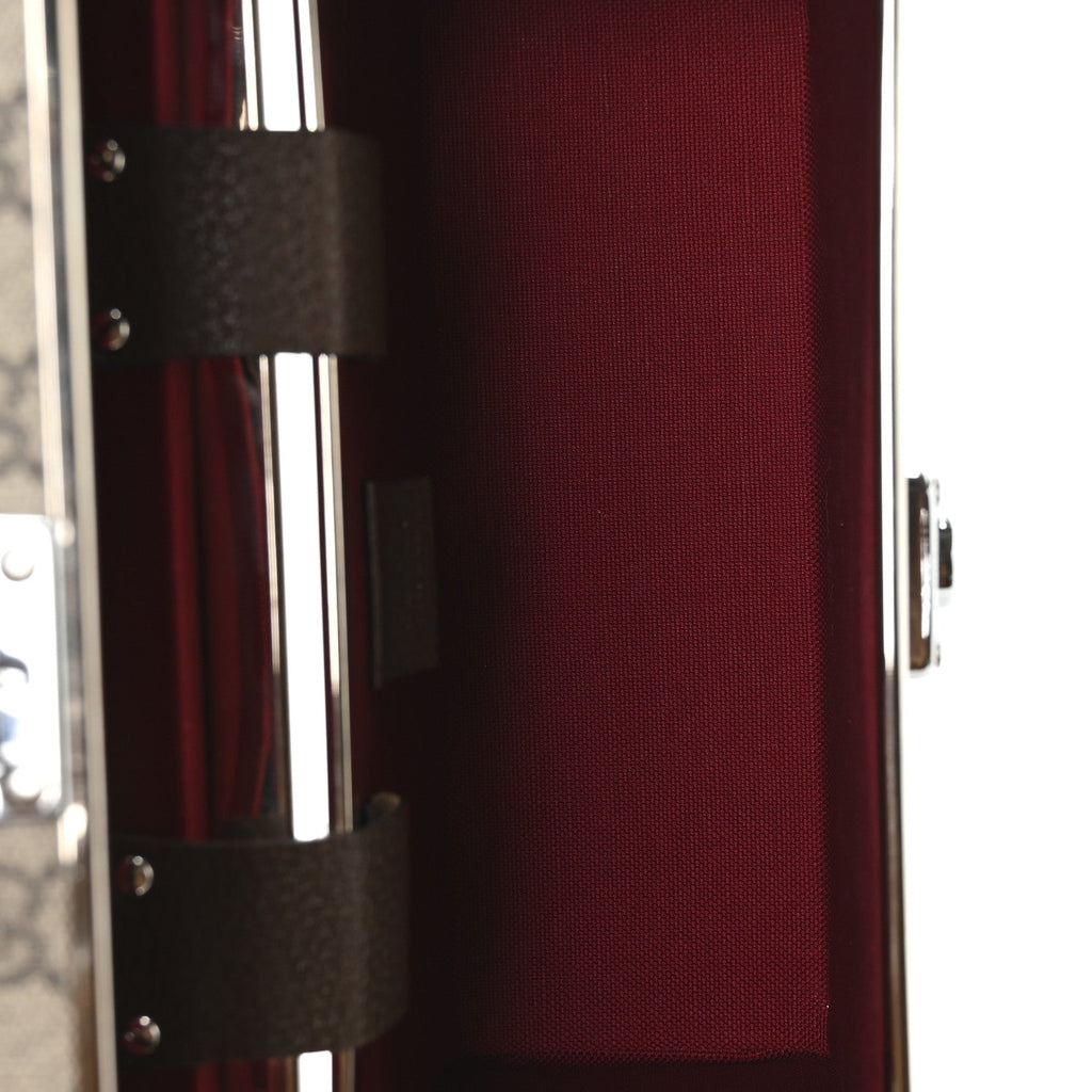 GG Supreme Monogram Globe-Trotter Beauty Case Brown
