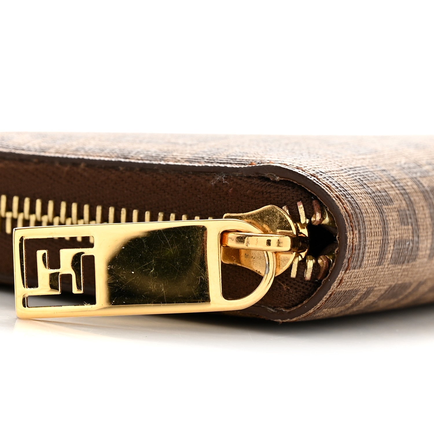 Zucchino Spalmati Forever Zip Around Wallet Nocciola