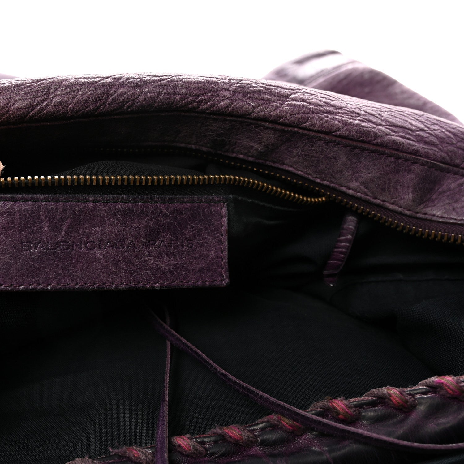 Agneau Classic Hardware Day Hobo Raisin