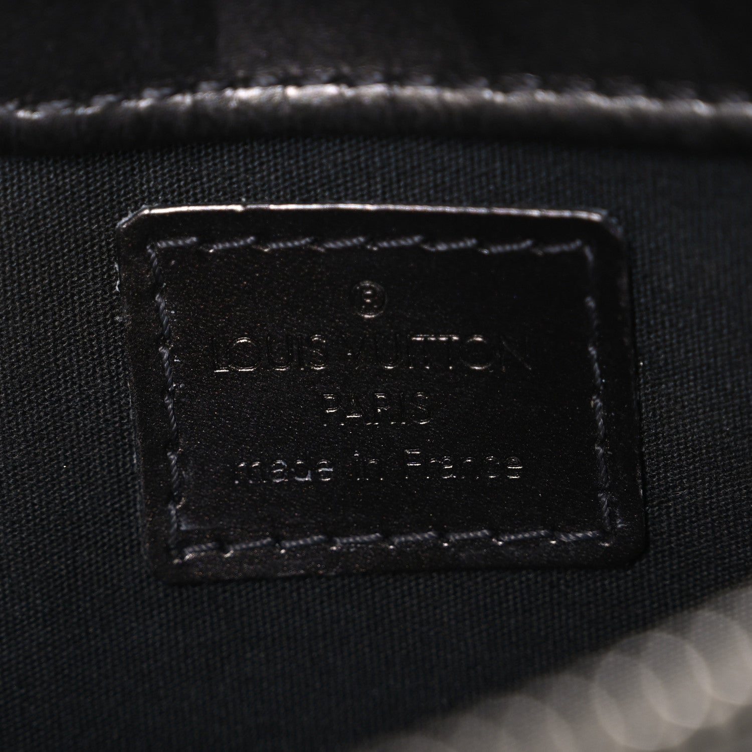Mat Monogram Fowler Black