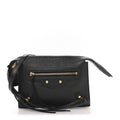 Grained Calfskin Neo Classic Gold Hardware Multipouch Black