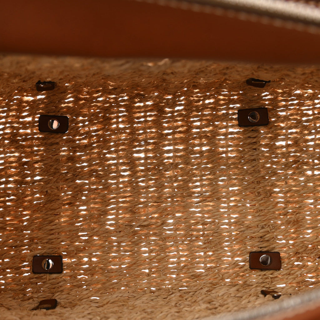 Mais Vitello Tote Naturale Cognac