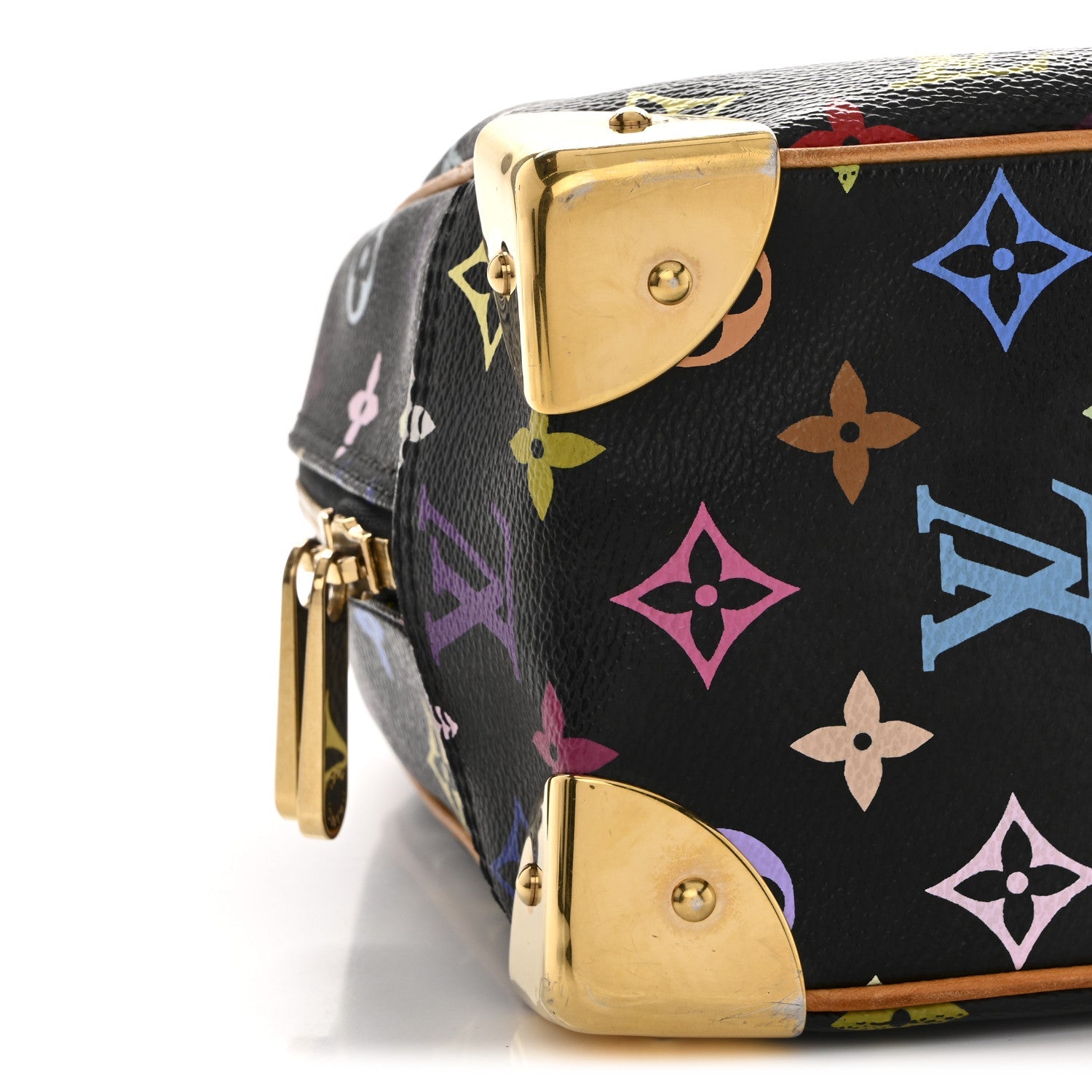Monogram Multicolor Trouville Black