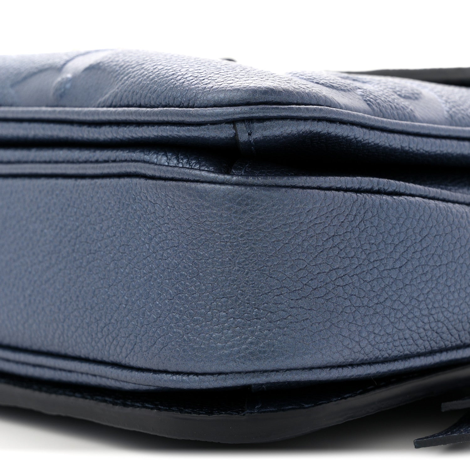 Metallic Empreinte Monogram Giant Pochette Metis Navy Nacre