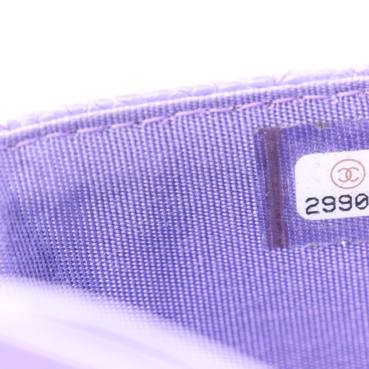 Caviar Quilted Incognito  Holder Purple