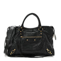 Agneau Classic Gold Hardware City Black