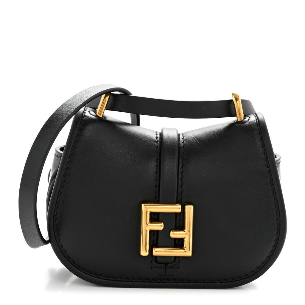 Vitello Brenta Cher Nano Fendi C'mon Black