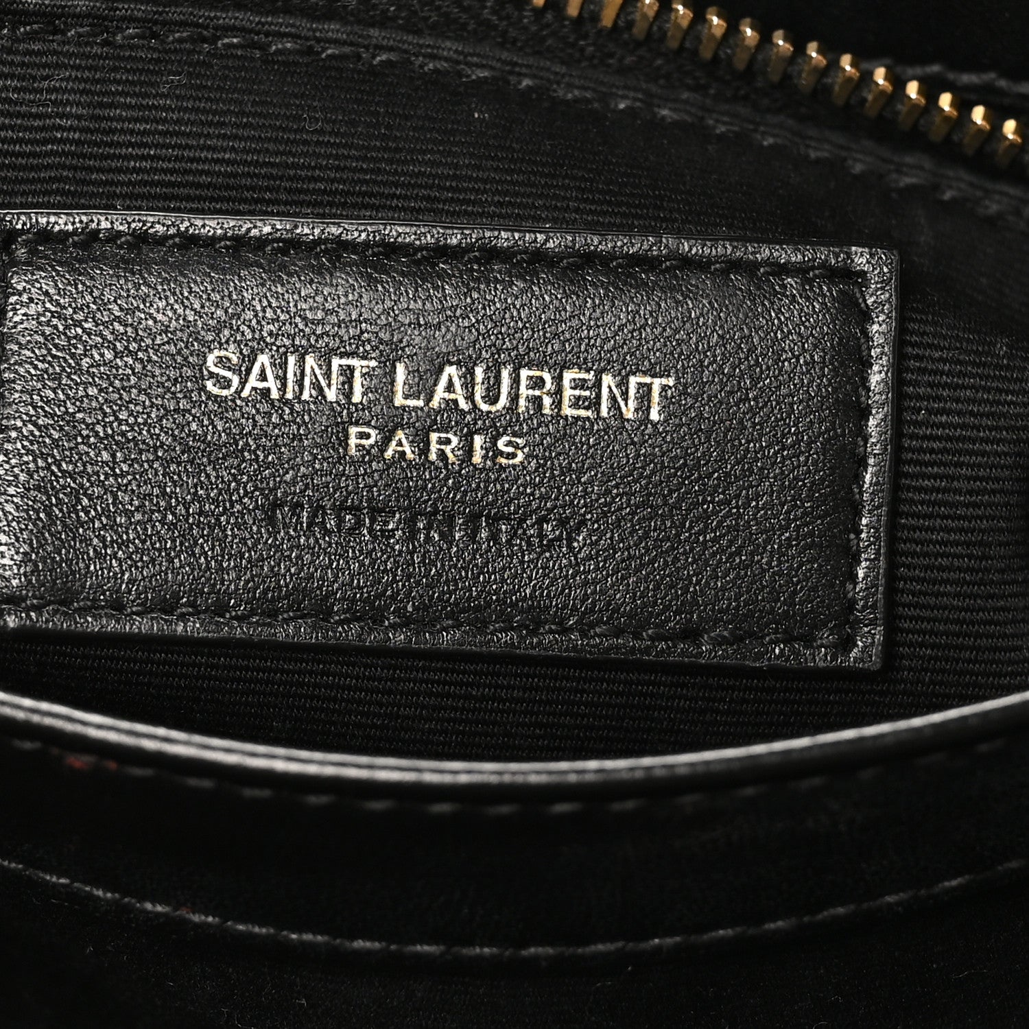 Calfskin Y Quilted Monogram Toy Loulou Crossbody Bag Black