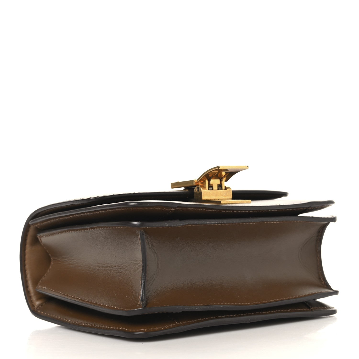 Box Calfskin Small Classic Box Flap Bag Camel