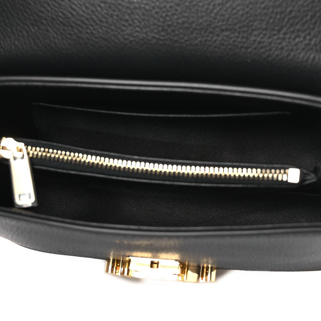 Supple Grained Calfskin Teen Nino Black