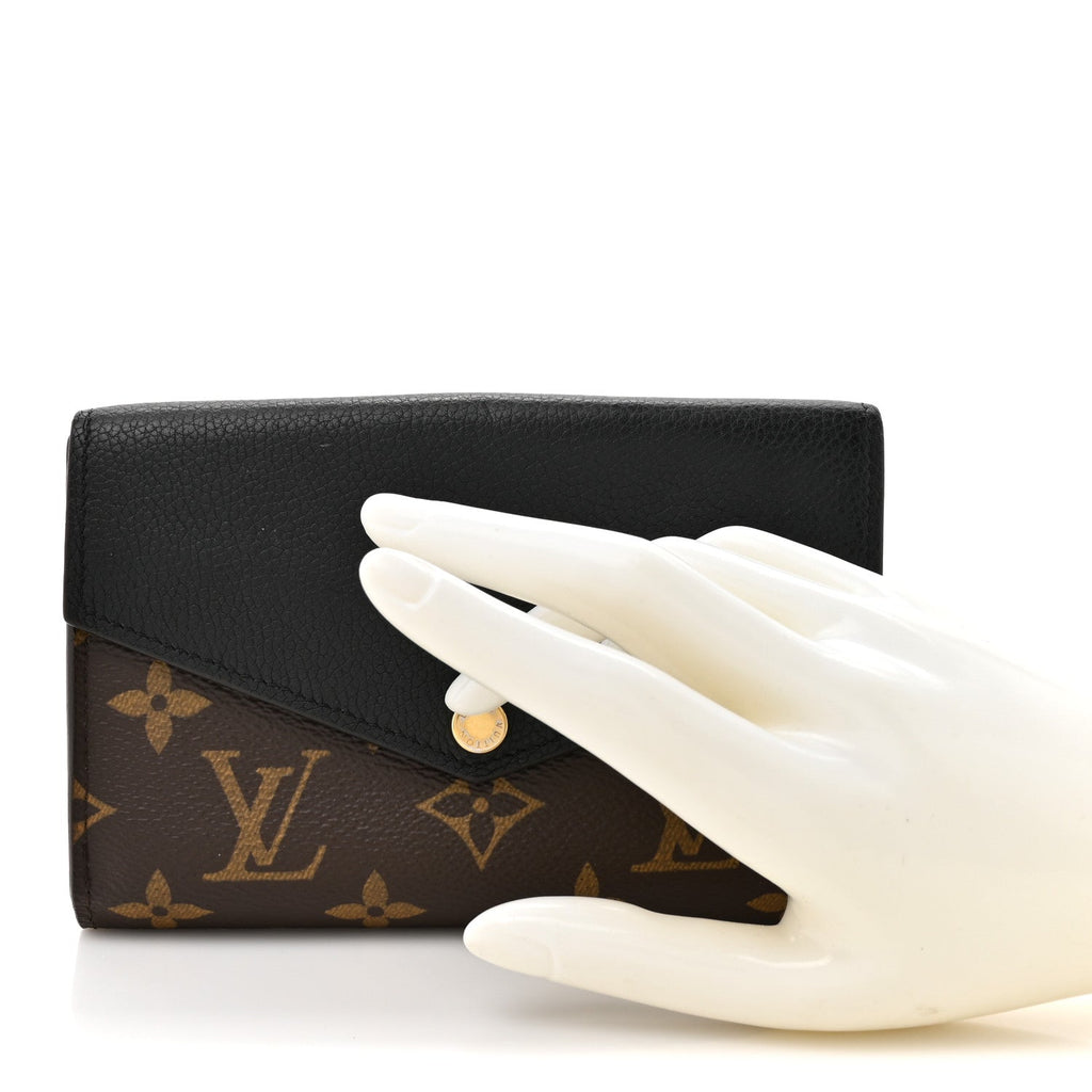 Monogram Pallas Compact Wallet Black