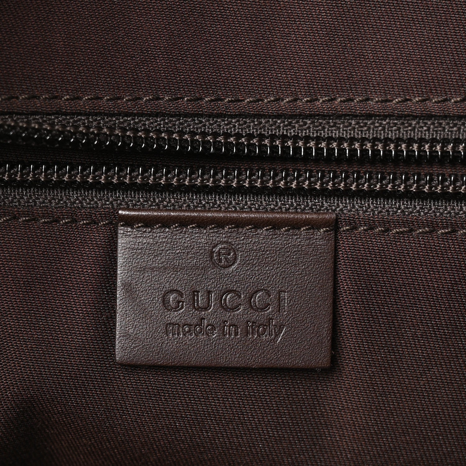 Monogram Calfskin Perforated Medium Flat Messenger Bag Dark Brown