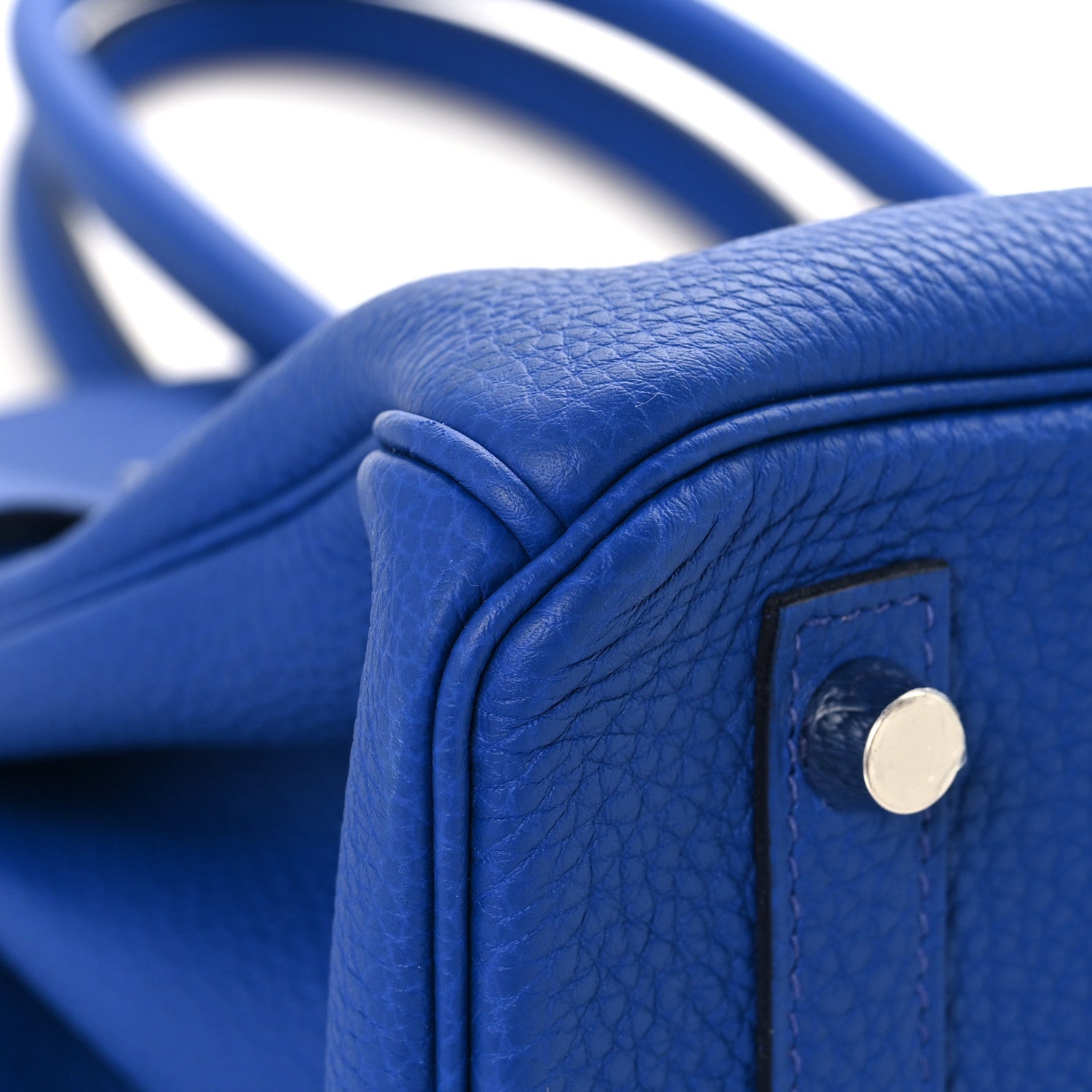 Togo Birkin 30 Bleu Royal