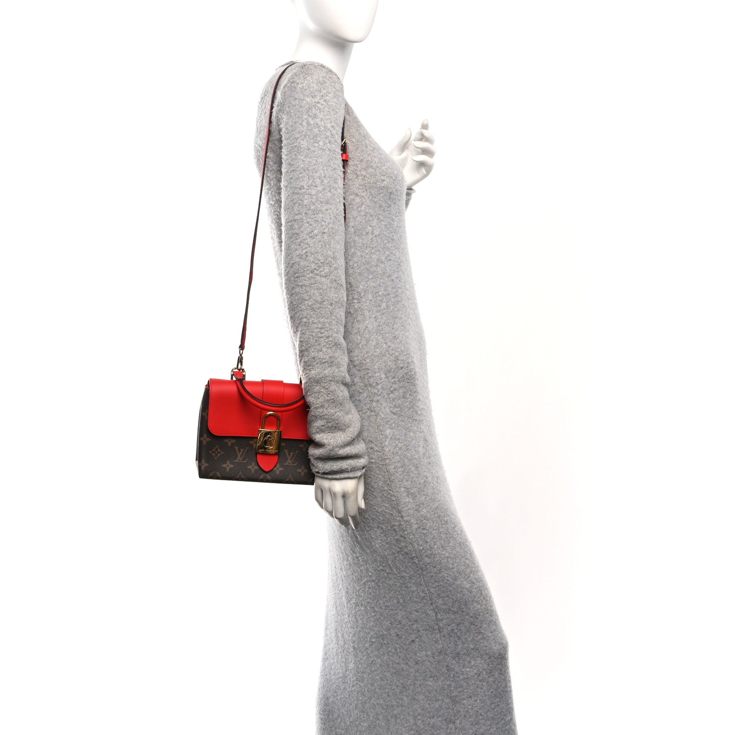 Monogram Locky BB Coquelicot