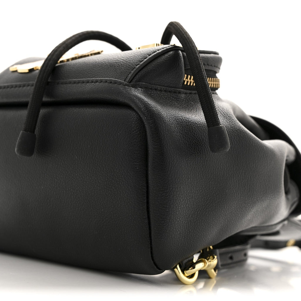 Calfskin The Bubble Backpack Black