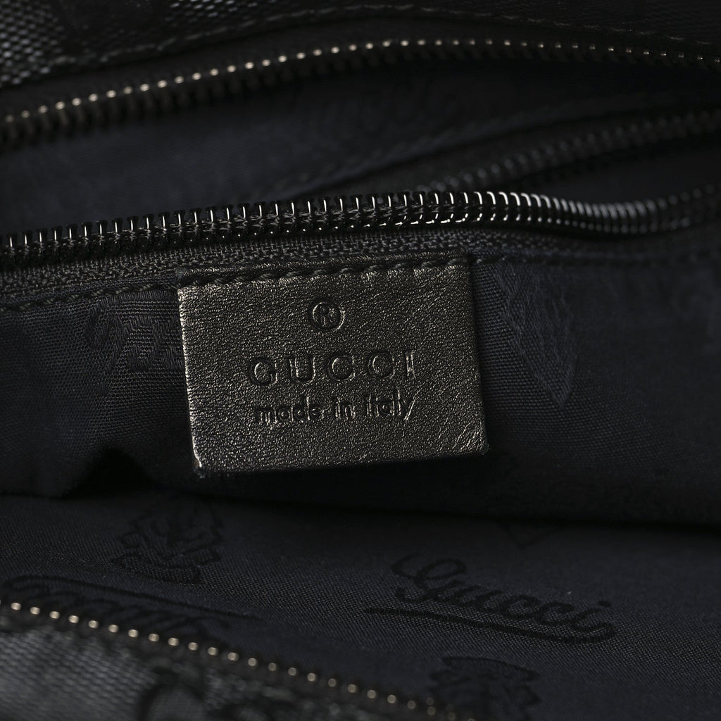 Imprime Monogram Medium Flat Messenger Bag Black