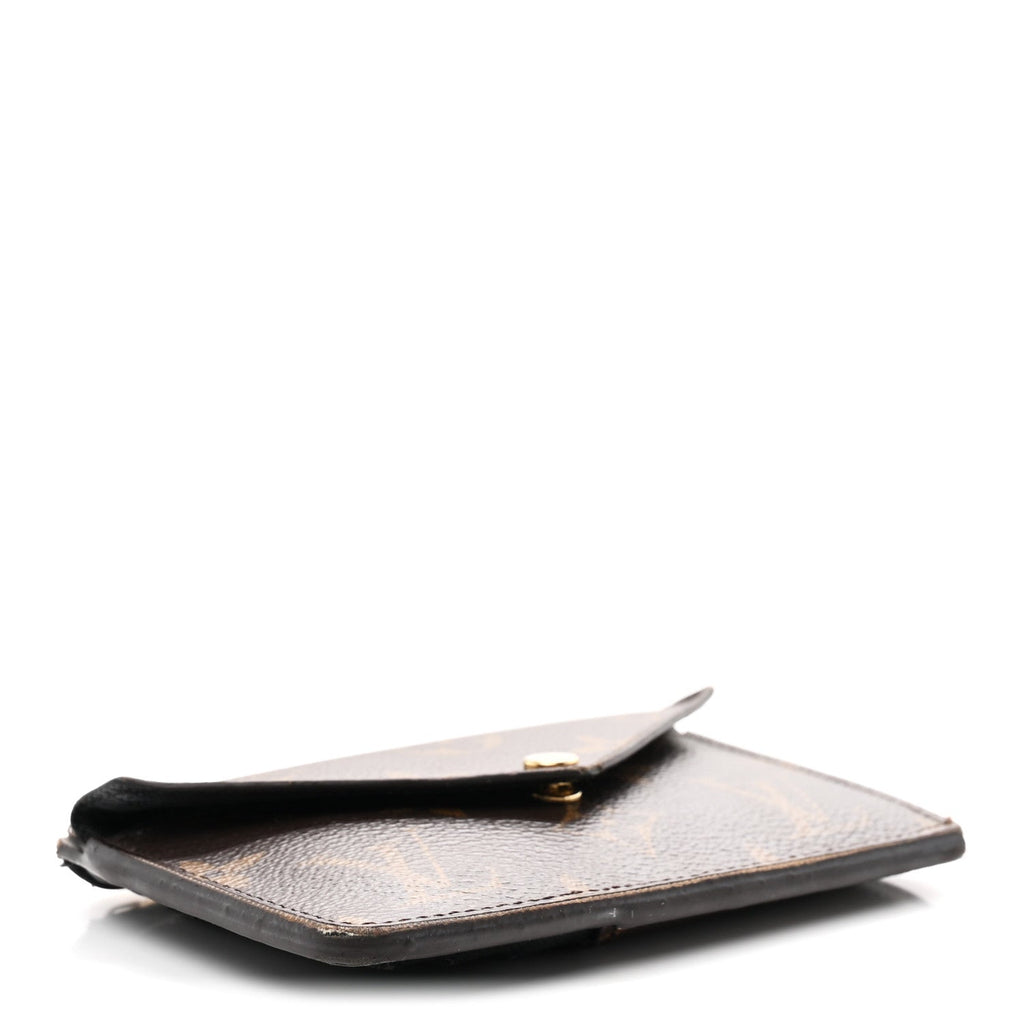 Monogram Recto Verso  Holder Black