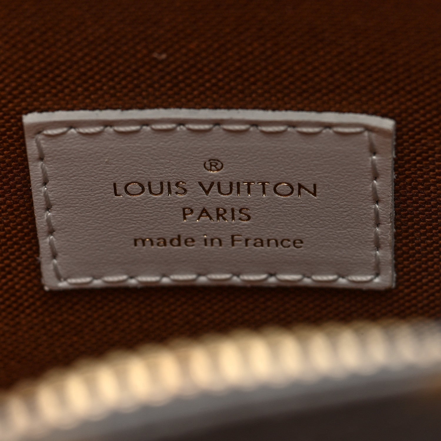 Monogram LV Match Ellipse BB White