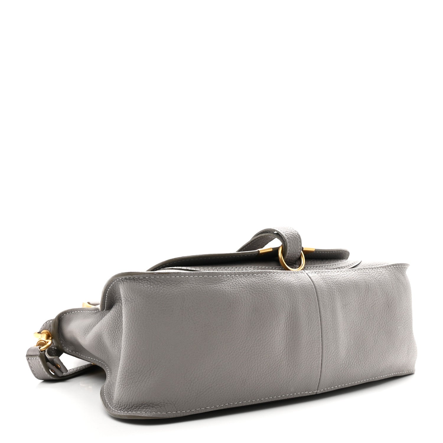 Calfskin Medium Marcie Satchel Cashmere Grey