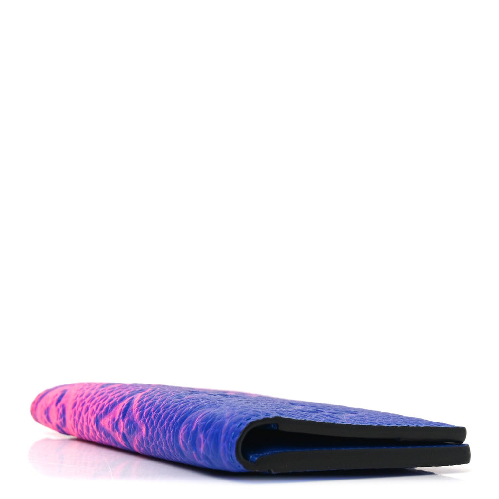 Taurillon Illusion Pocket Organizer Bleu Rose