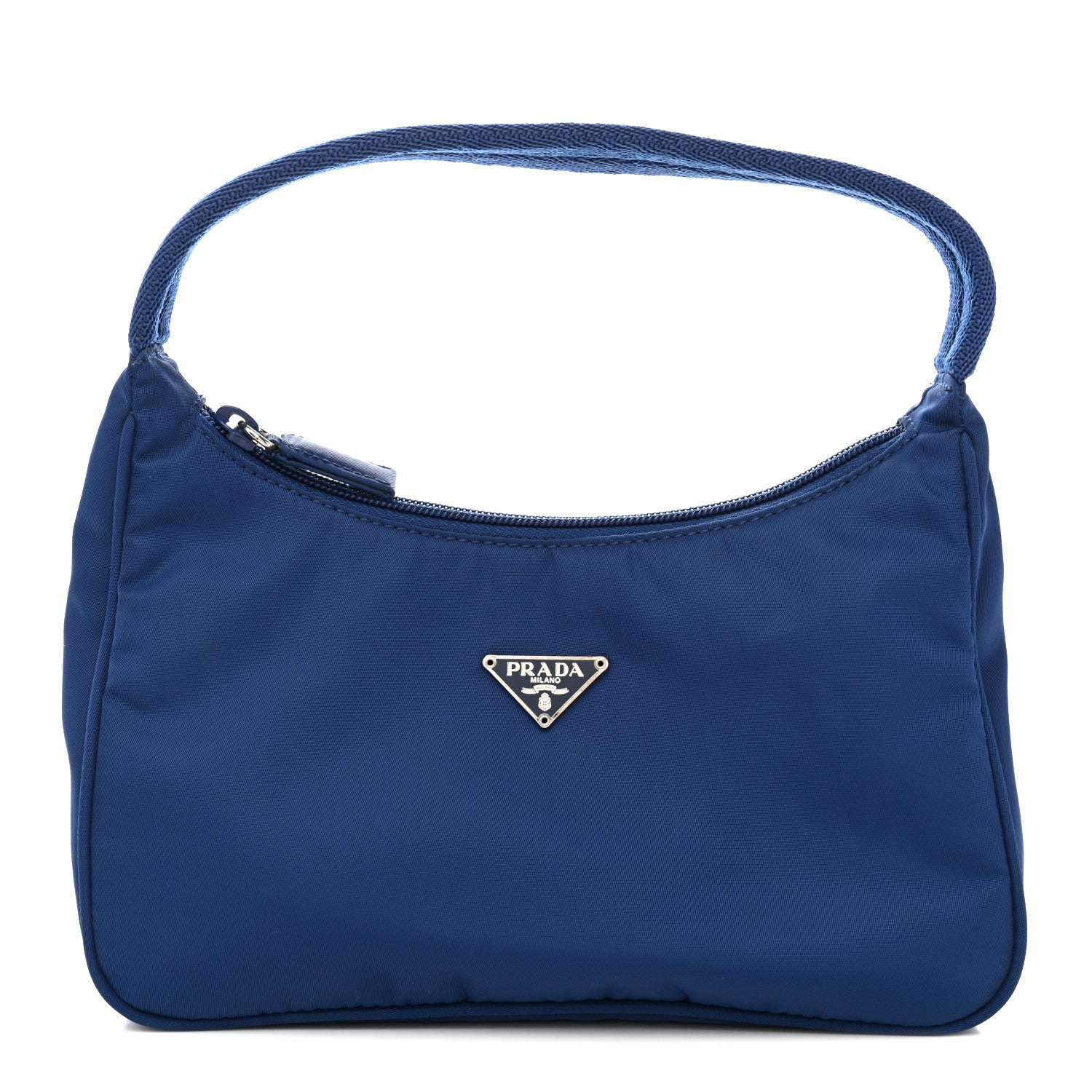Tessuto Nylon Sport Mini Shoulder Bag Bluette