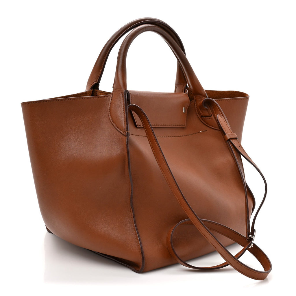 Smooth Calfskin Small Big Bag Tan