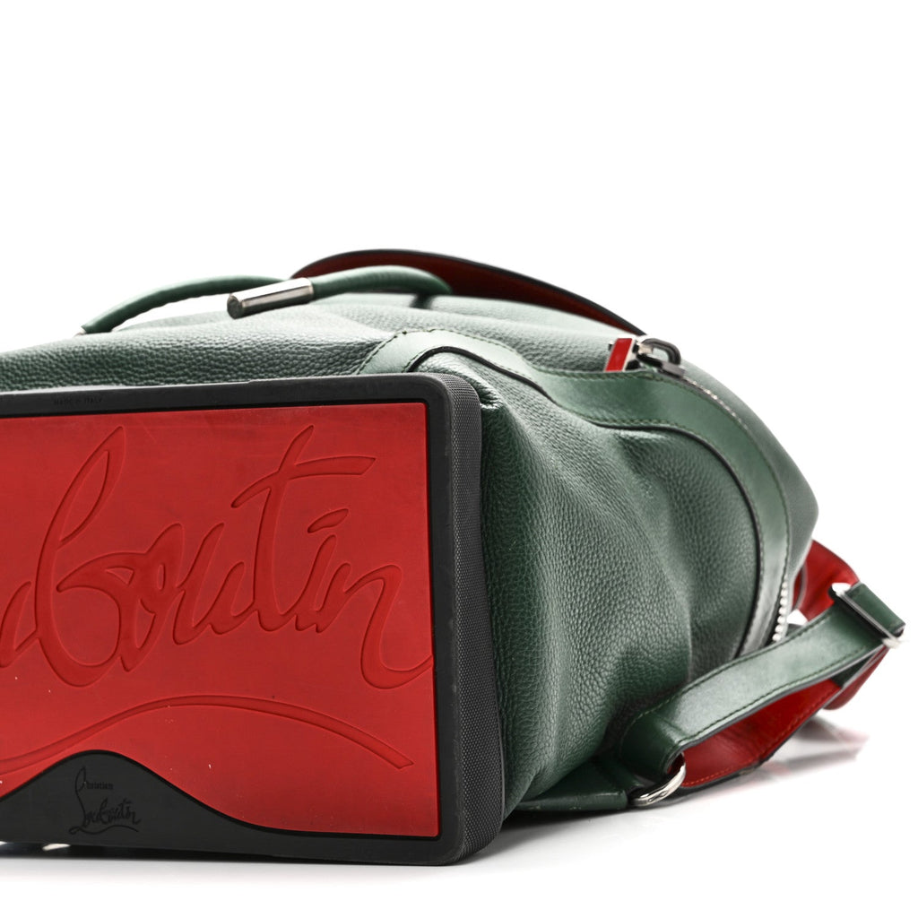 Calfskin Ecusson Explorafunk Backpack Green