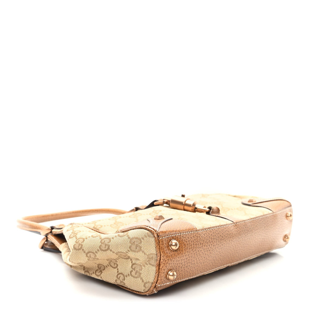 Monogram Calfskin Bardot Shoulder Bag