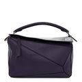 Calfskin Medium Puzzle Bag Purple