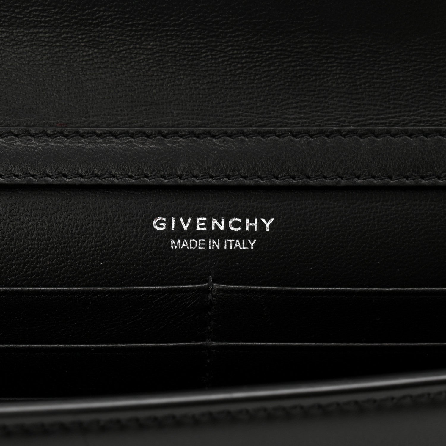 Box Calfskin 4G Wallet on Chain Black