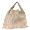 Suede Intrecciato Large Hop Ecru