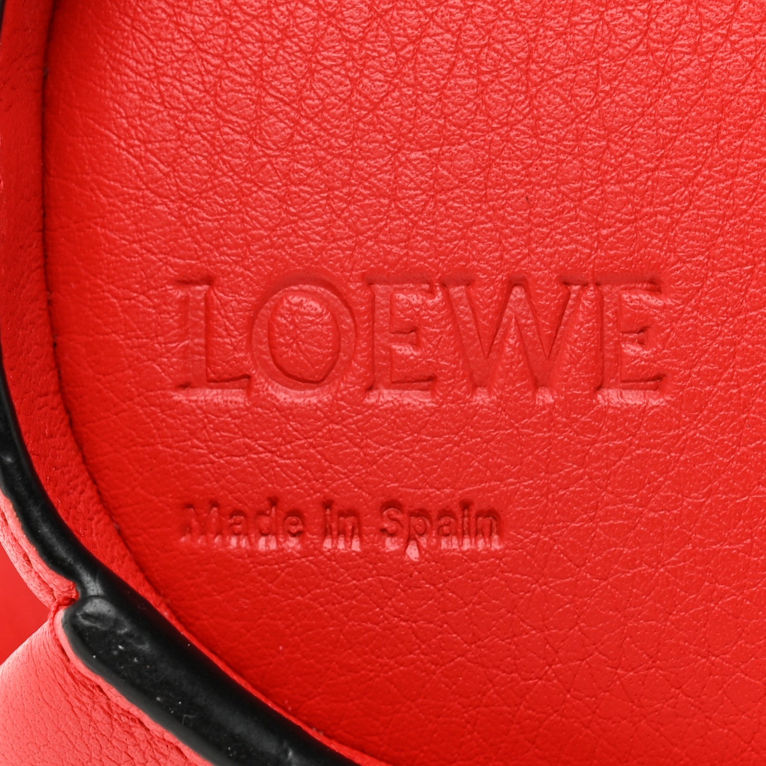 Calfskin Mini Elephant Crossbody Bag Scarlet Red