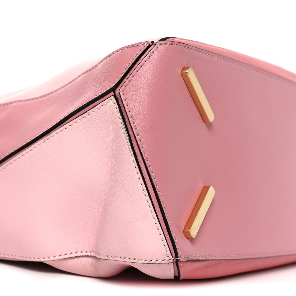 Calfskin Large Puzzle Bag Soft Pink