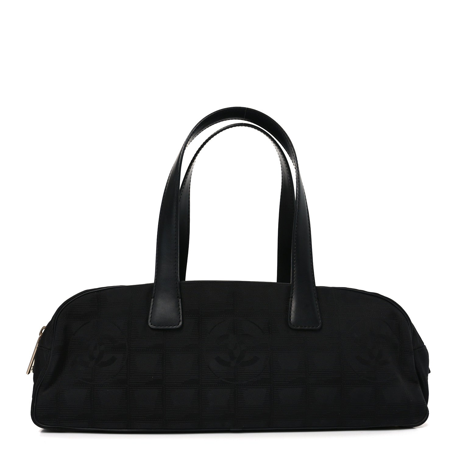 Nylon Travel Bowler Black