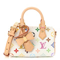 LV X TM Monogram Multicolor Nano Speedy White