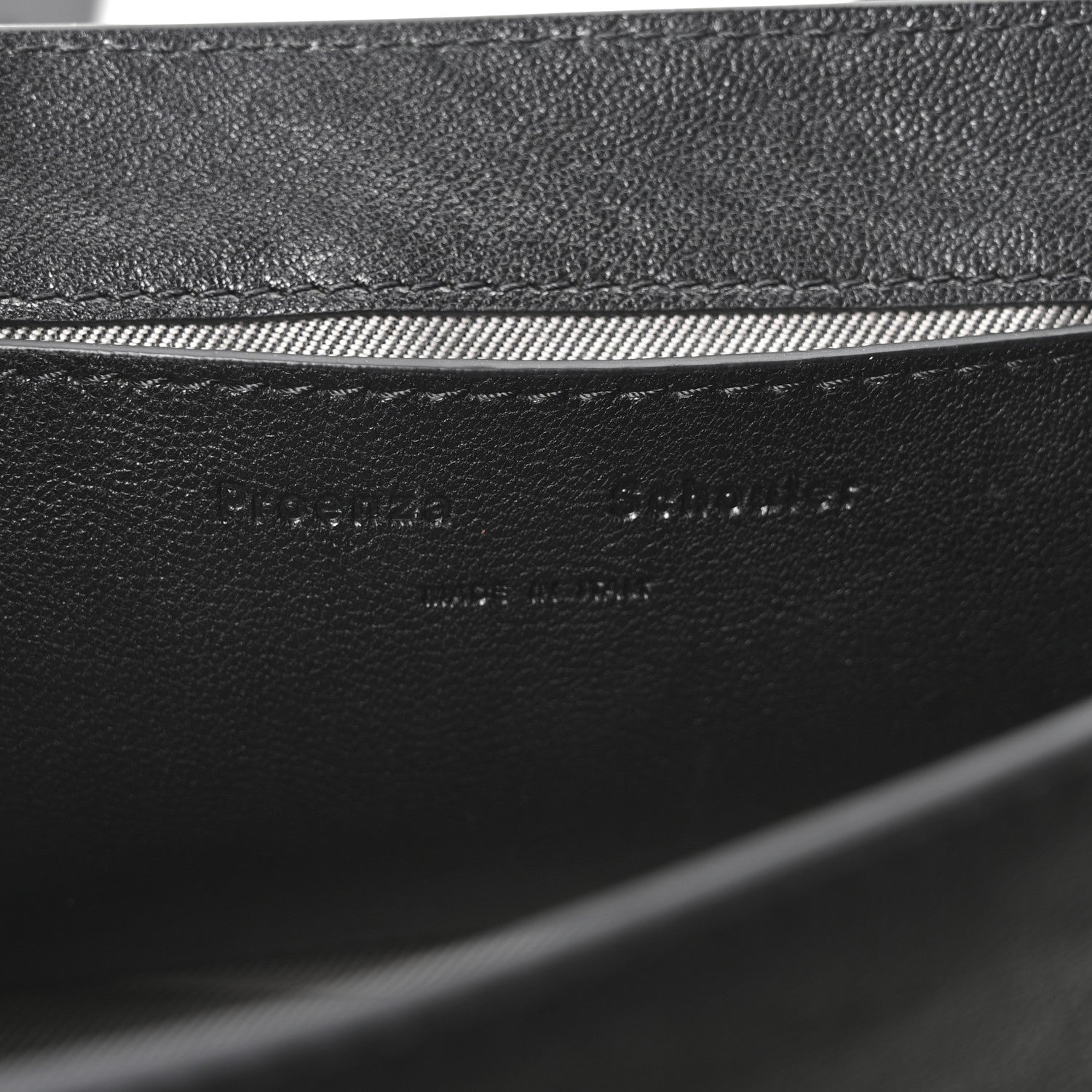 Lambskin PS1 Mini Crossbody Bag Black