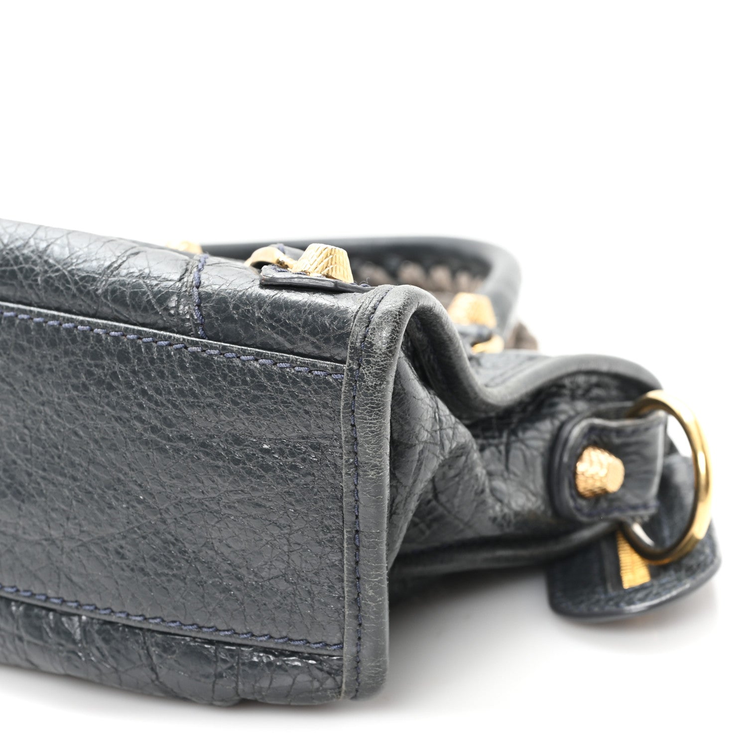 Agneau Giant 12 Gold Hardware Mini City Anthracite