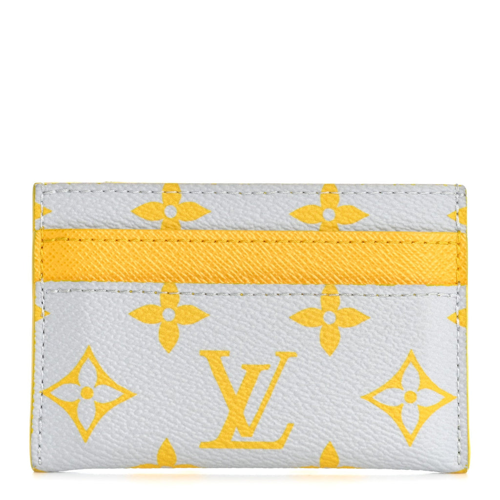 Monogram Glow Double  Holder Gray Yellow