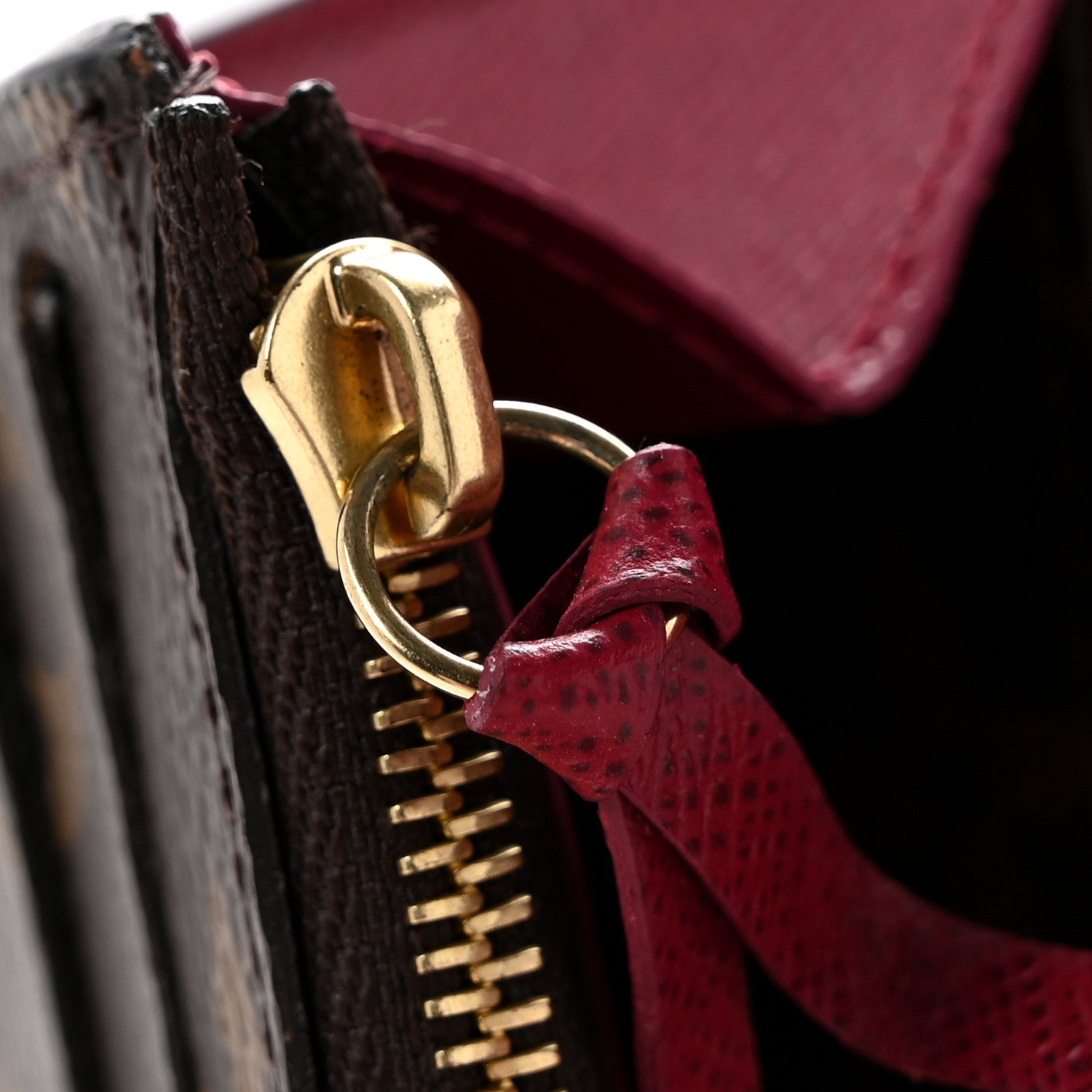 Monogram Emilie Wallet Fuchsia