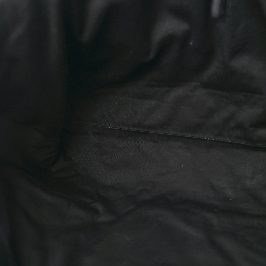 Lambskin Quilted Maxi Icare Shopping Tote Black
