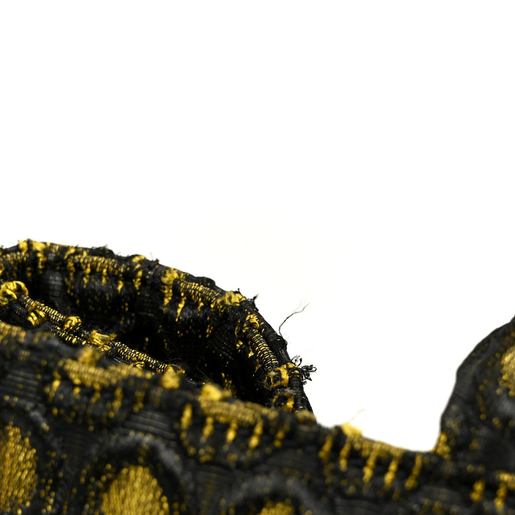 Tessuto Jacquard Canapa Tote Giallo