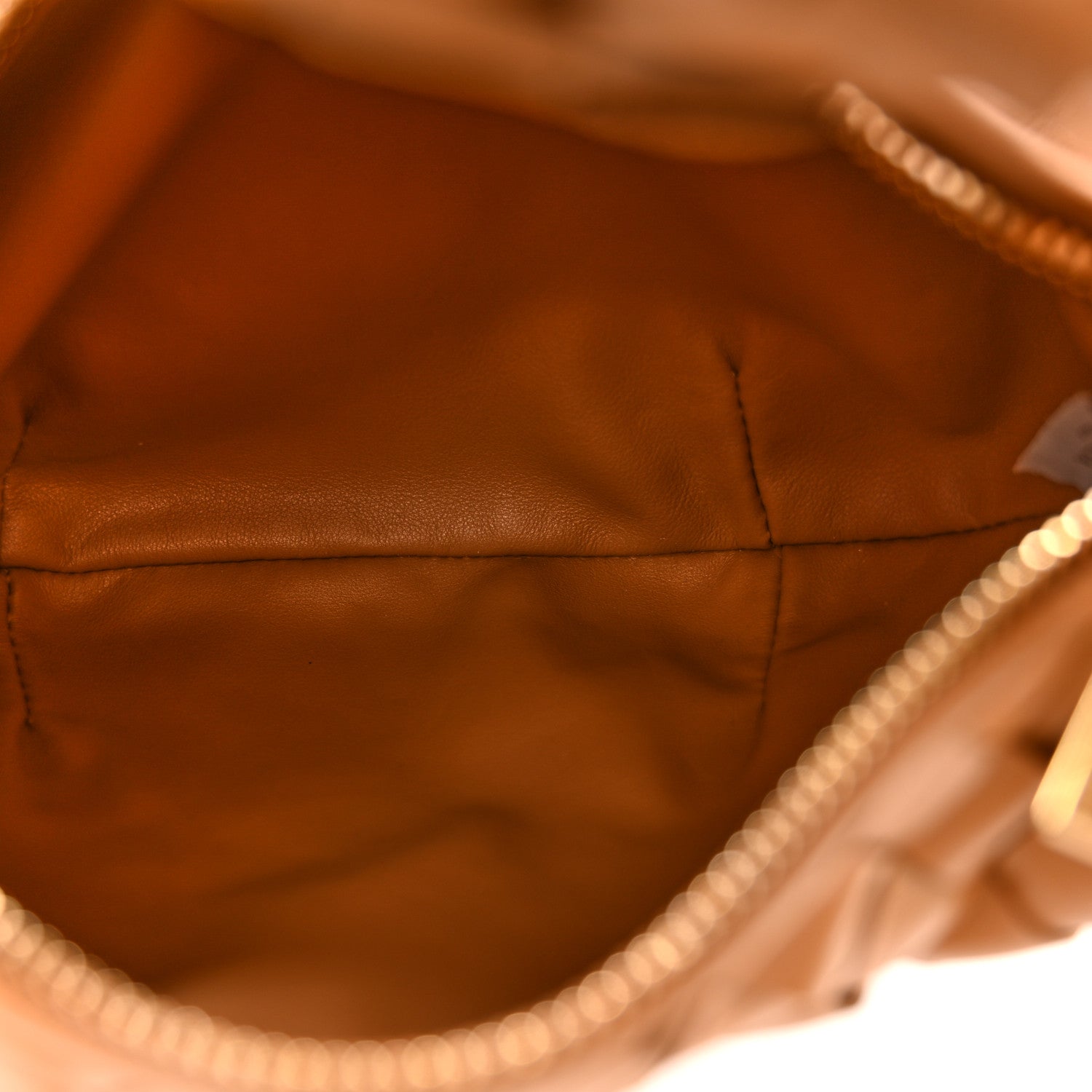 Nappa Intrecciato Mini Jodie Caramel