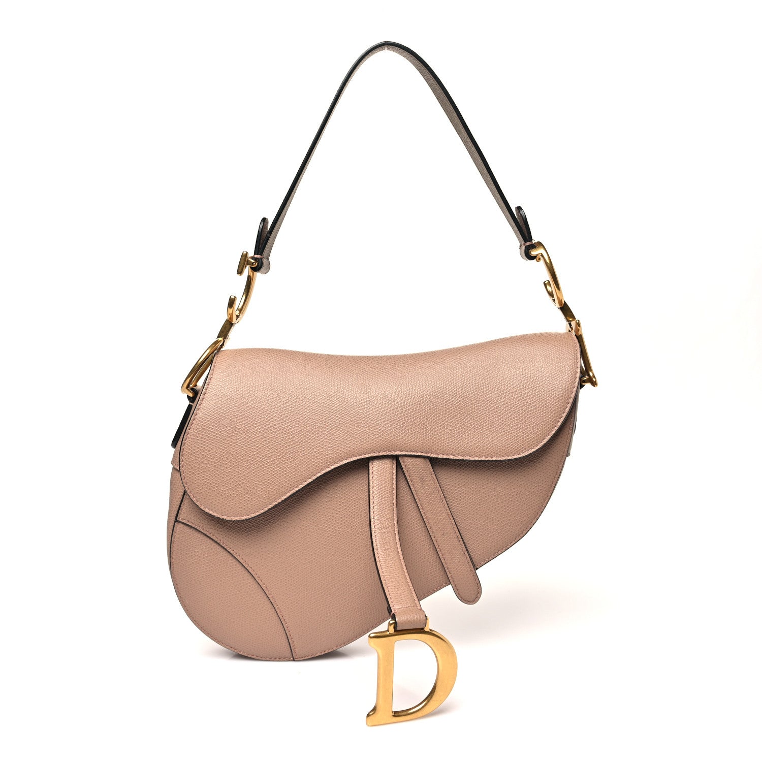 Grained Calfskin Saddle Bag Fard