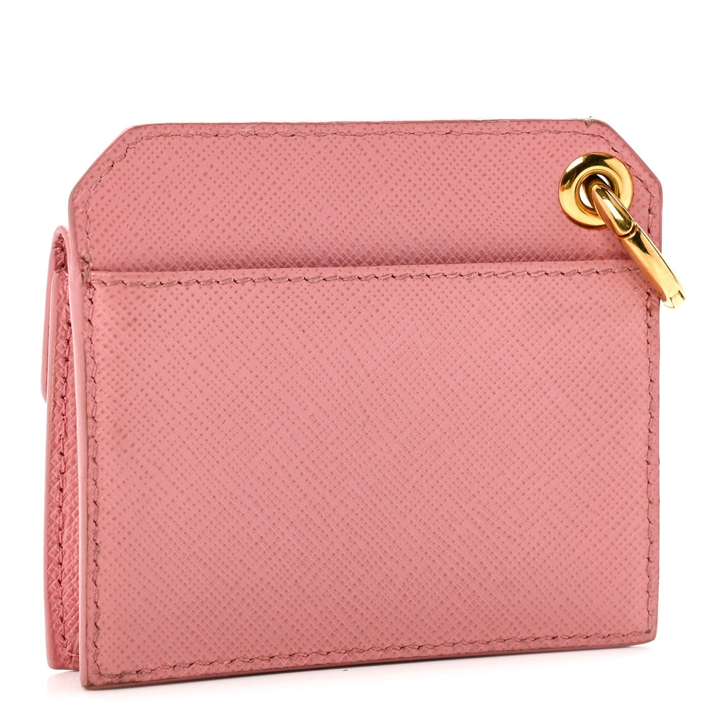 Saffiano Key Ring  Holder Wallet Petalo