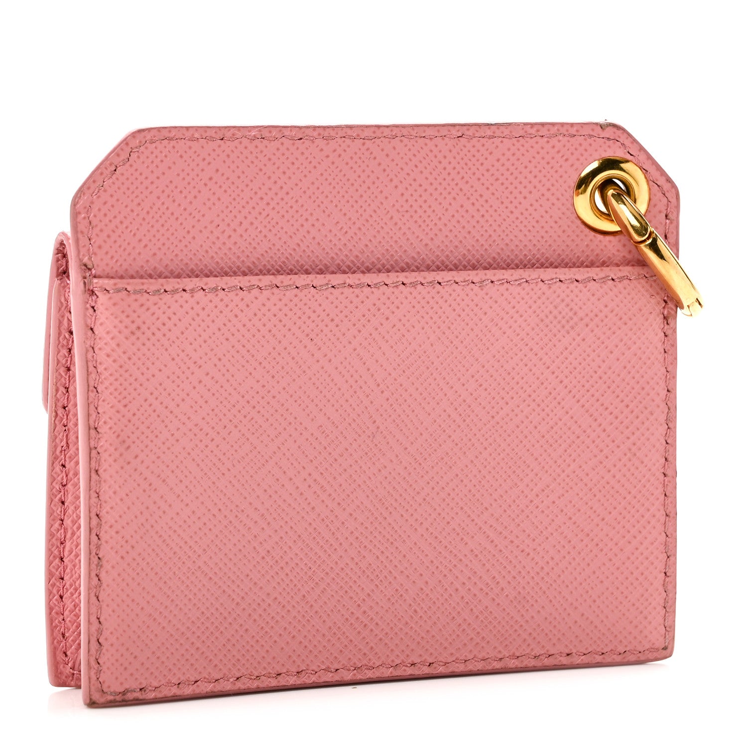Saffiano Key Ring  Holder Wallet Petalo