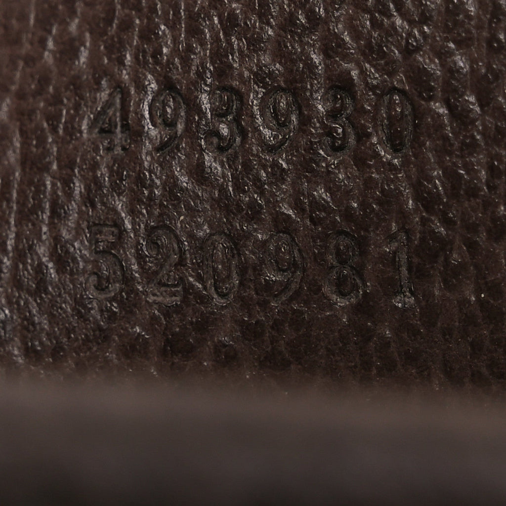 GG Supreme Monogram Neo Vintage Web Belt Bag Brown