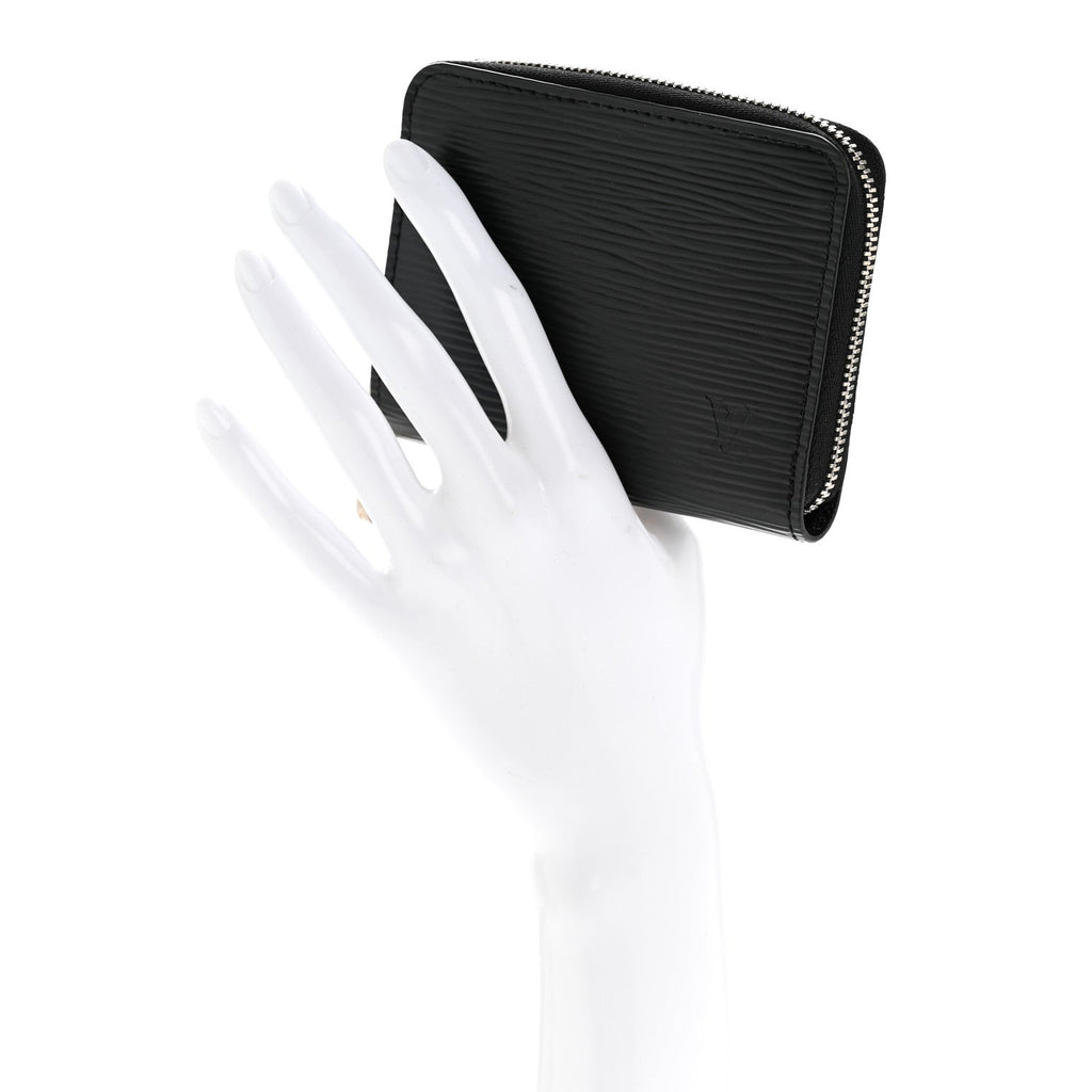 Epi Zippy Coin Purse Black